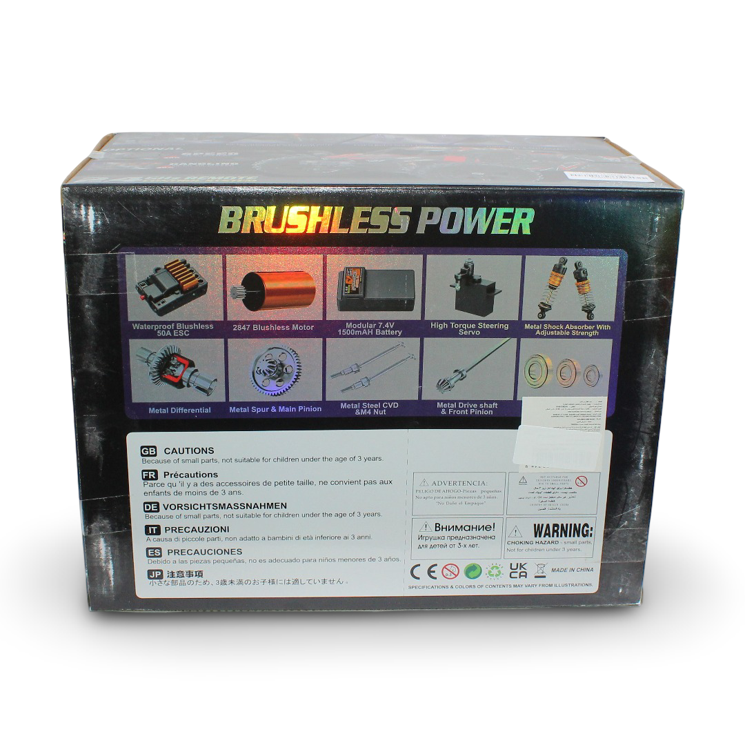 HoSpeed 1:14 Scale Pioneer Brushless RC Monster Truck