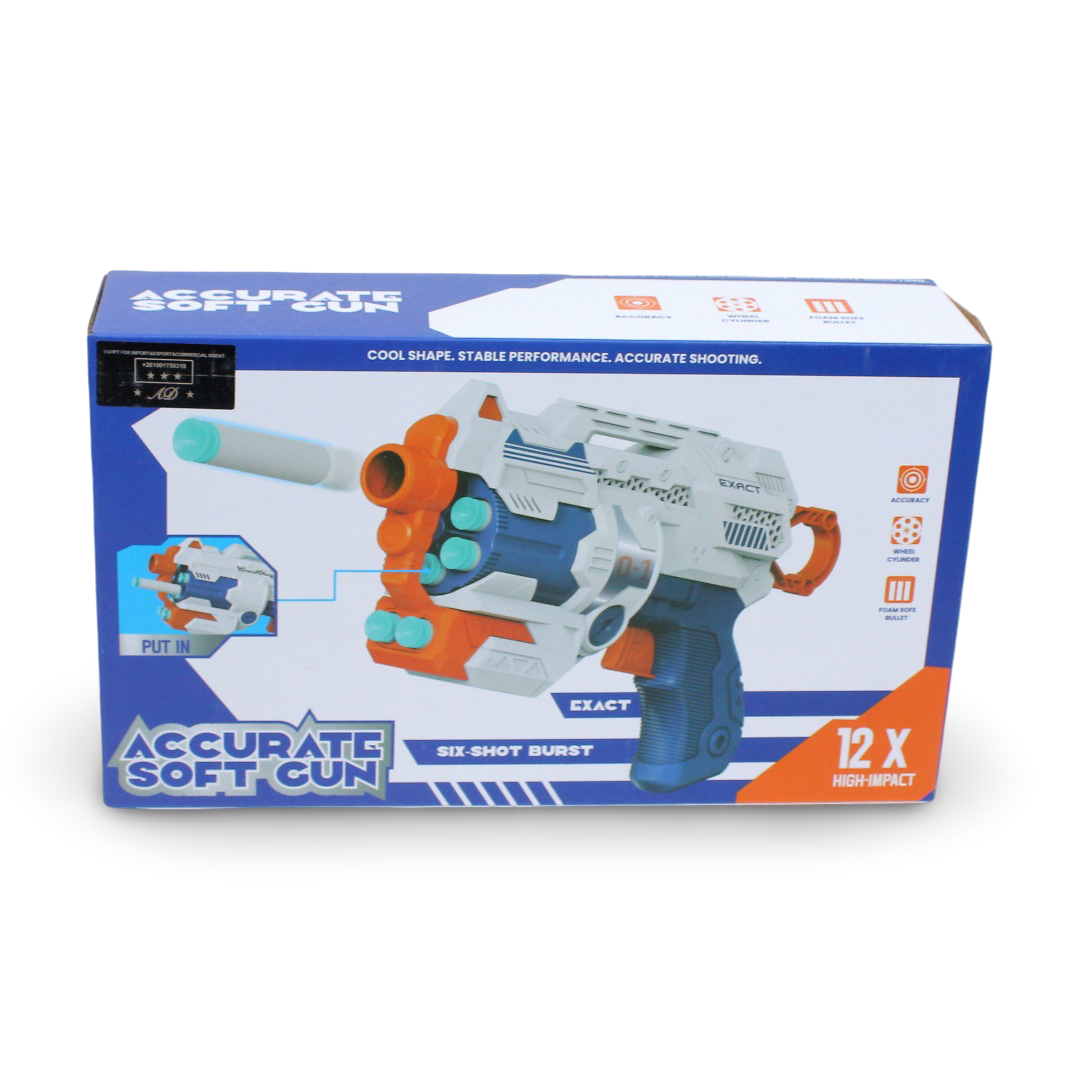 Accurate Soft Gun Toy Blaster - Toys - Egypt