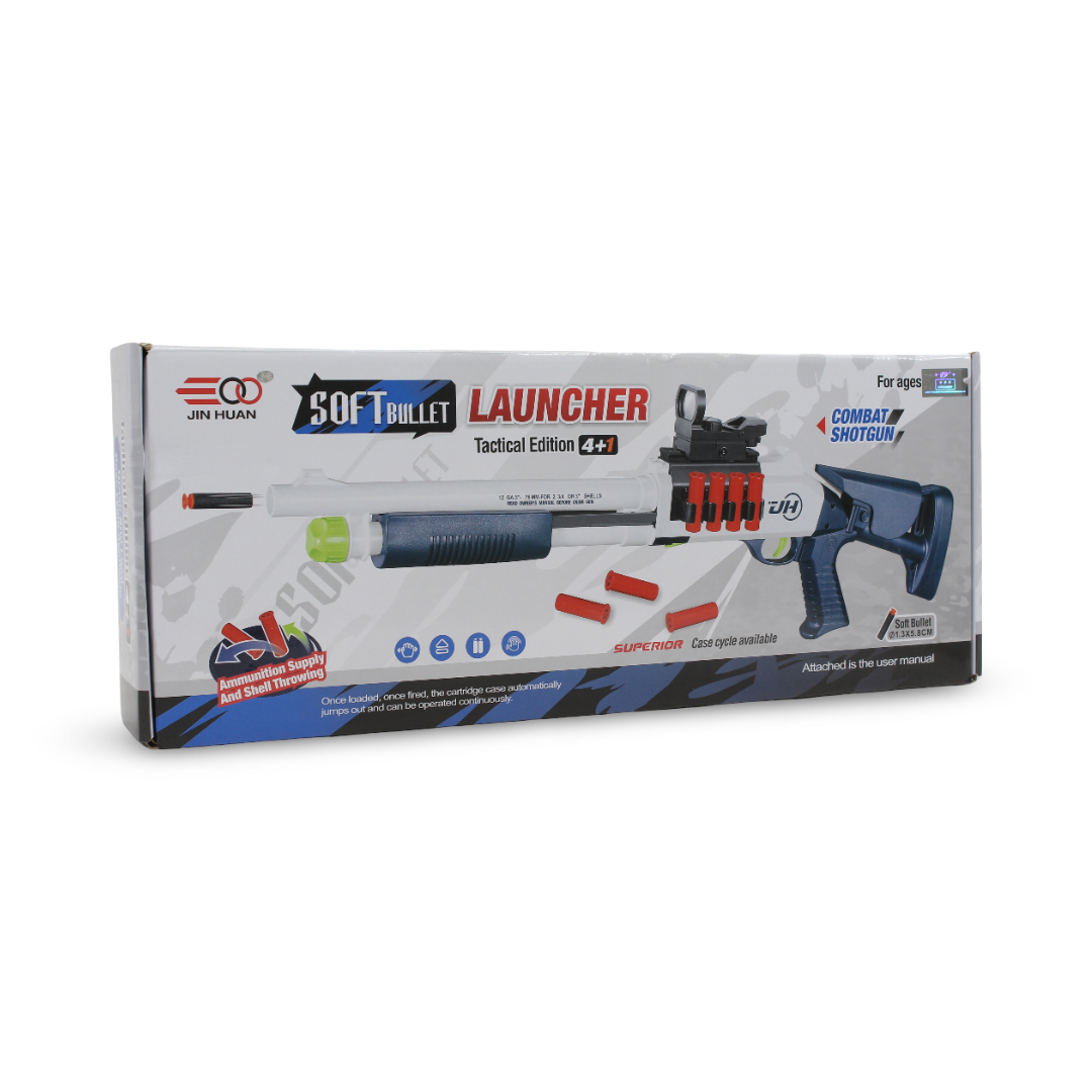 Jin Huan Soft Bullet Launcher Tactical Edition 4+1 Combat Shotgun