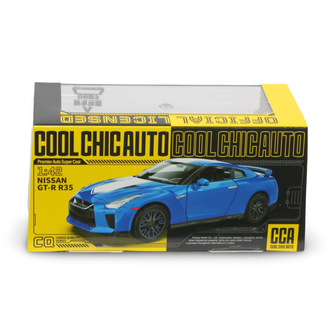 CCA 1:42 Scale Die-cast Nissan GT-R (R35) 50th Anniversary Edition