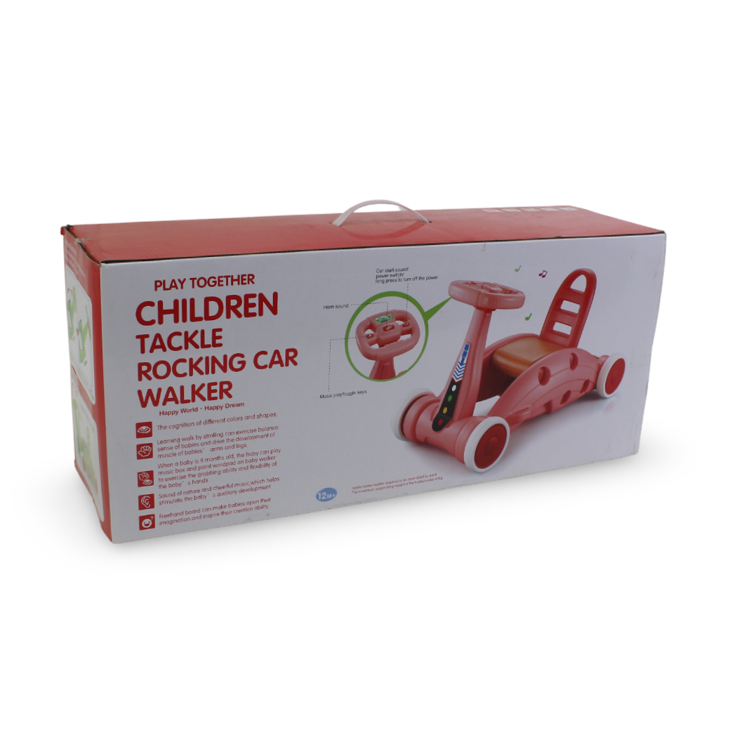 Play Together 3-in-1 Children's Tackle Rocking Car and Walker