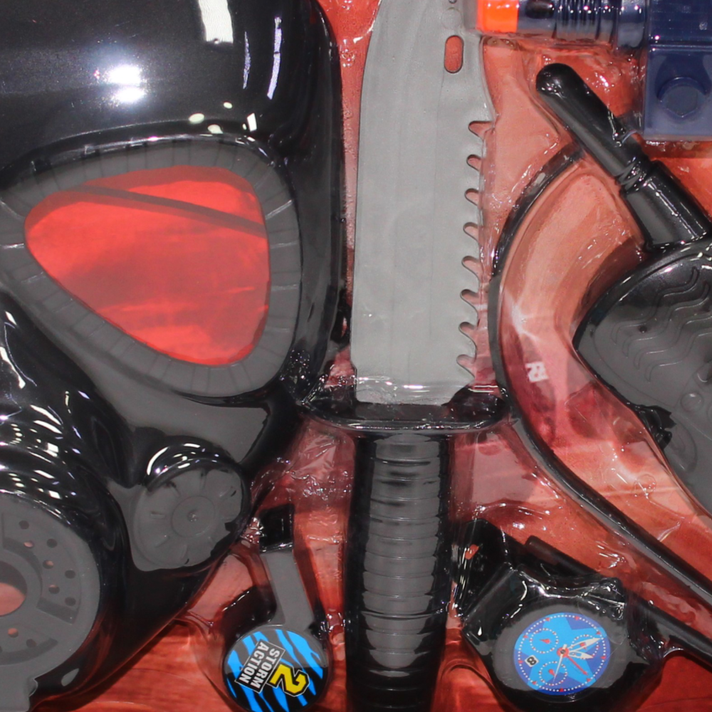 Storm Action Police Equipment Model Playset