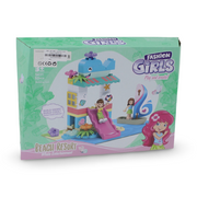 Fashion Girl Beach Resort Building Blocks Set - 52 Pcs
