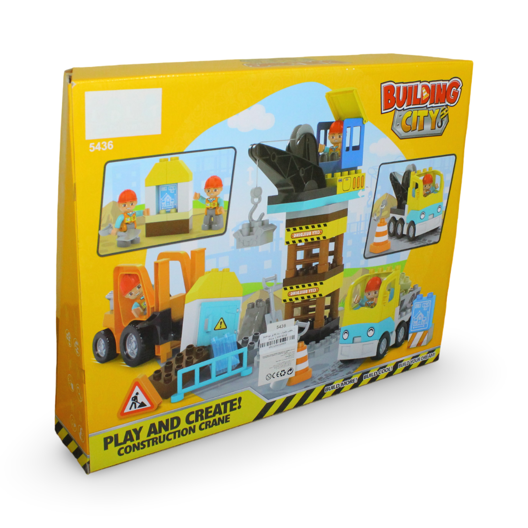 Large Building Blocks Set – 68 Pieces - Toys - OKO