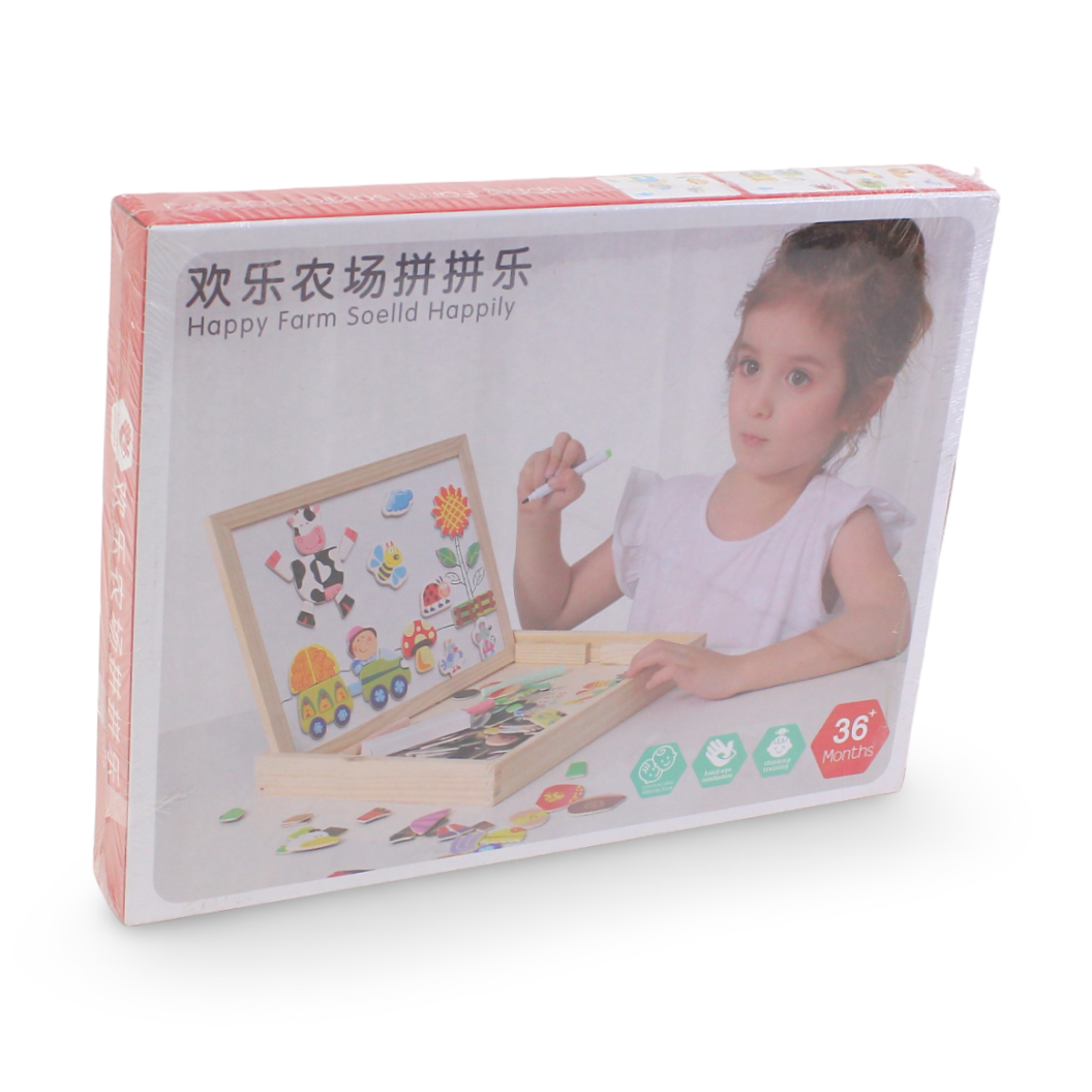Magnetic Puzzle Board Animals 2