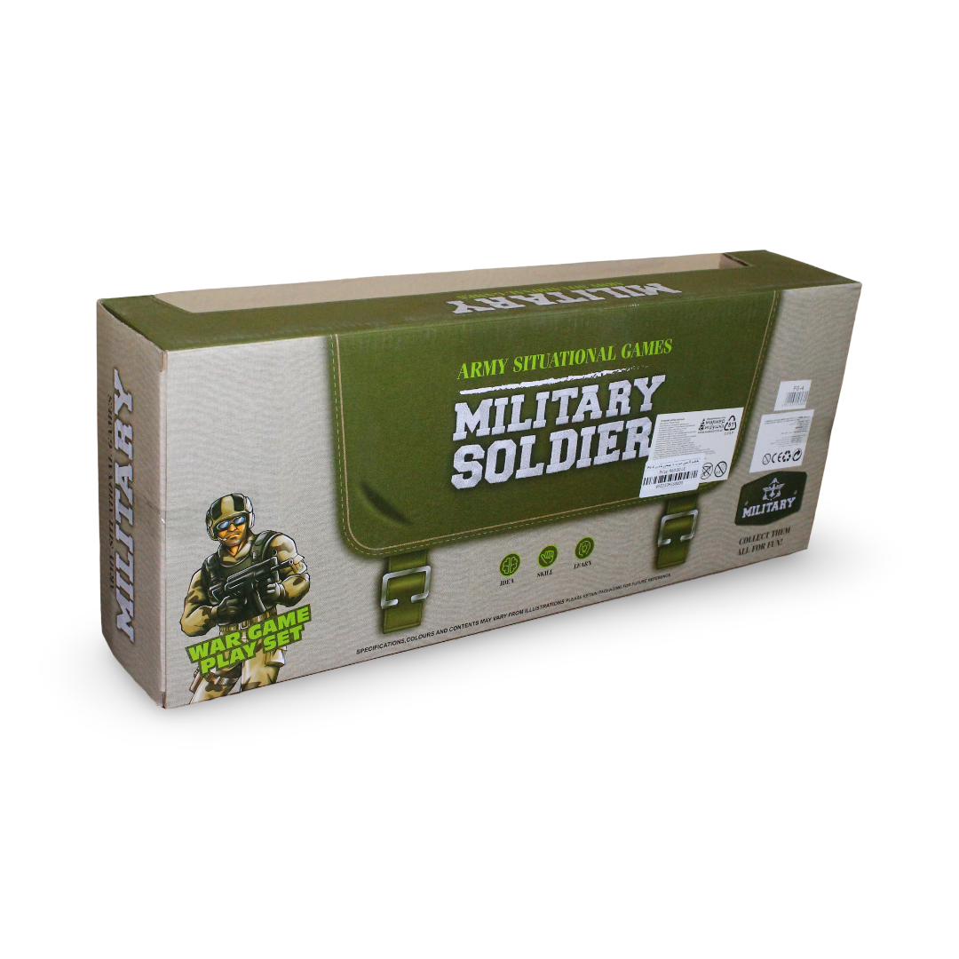 Military Assault Playset – Patrol Boat, Beach Buggy & Soldier Figure