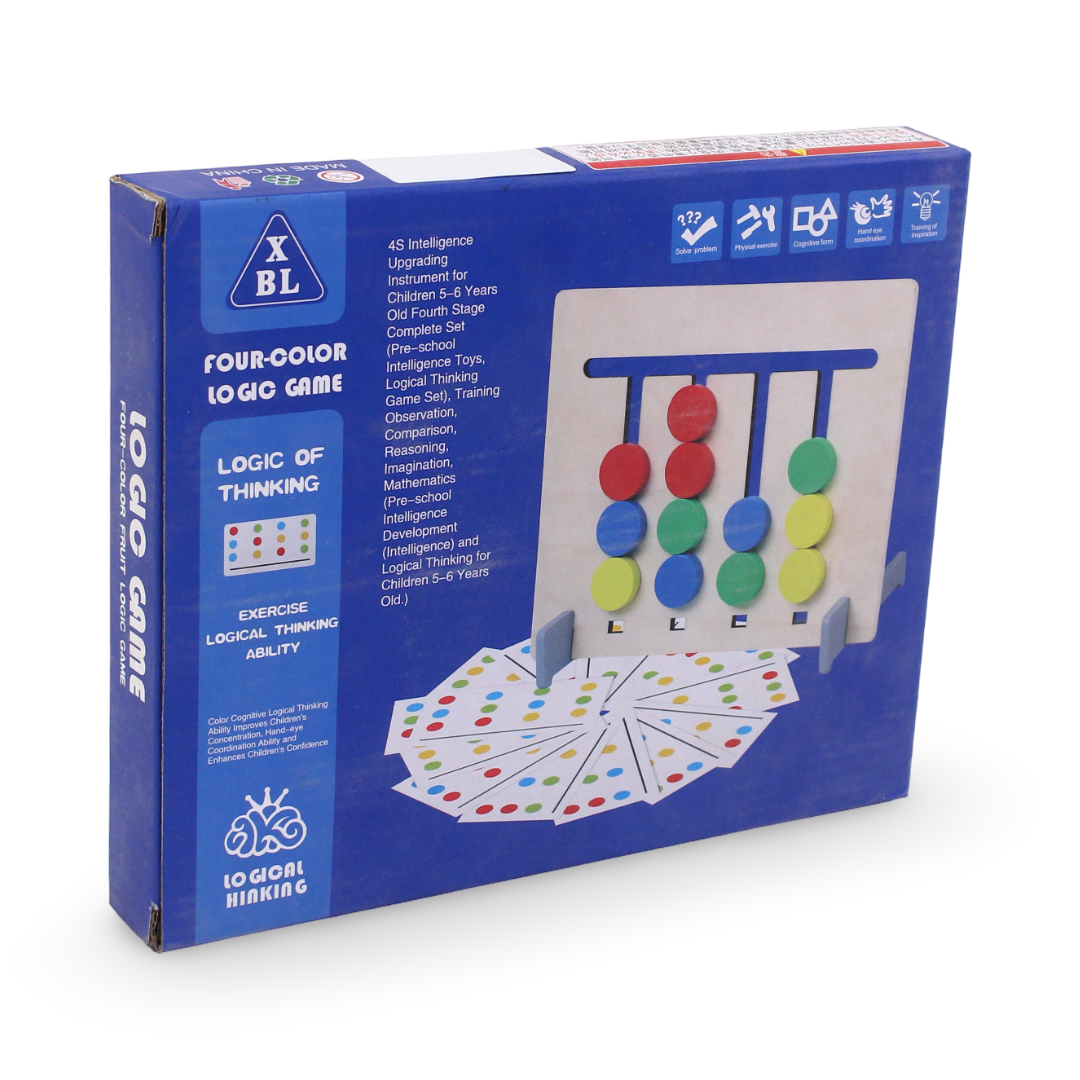 Logico Fruits Four Color Logic Game - Toys - Bright Future