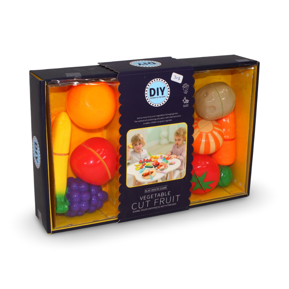 Play House Game Vegetable Cut Fruit