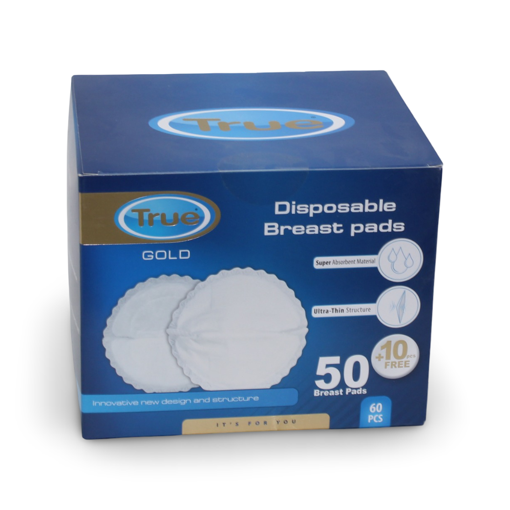 True Gold Disposable Breast Pads – 60Pcs
