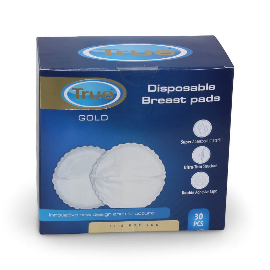True Gold Disposable Breast Pads – 30Pcs