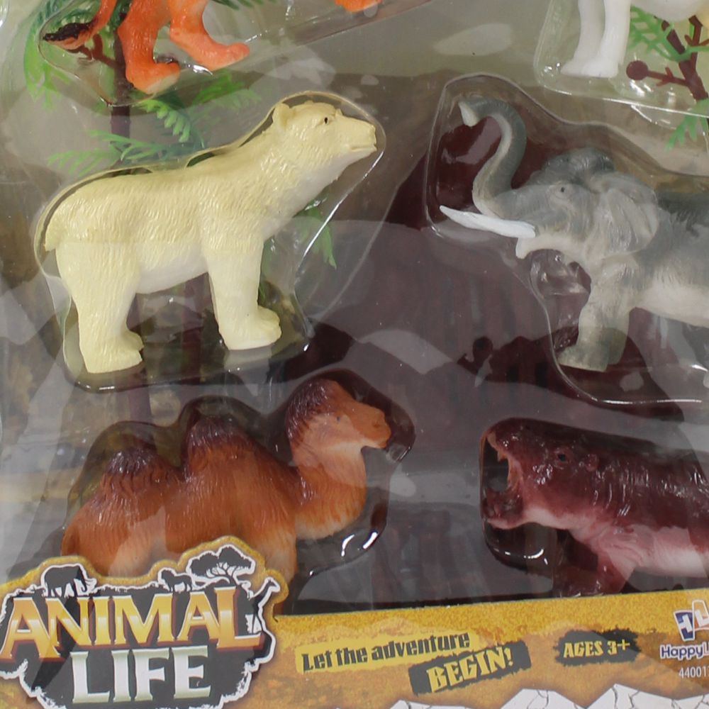 Animal Life Wildlife World with Accessories