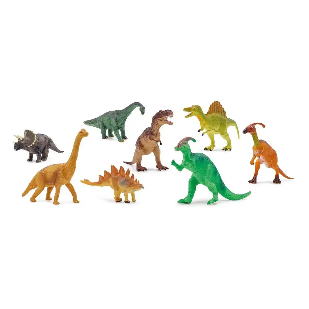 Animal Life Prehistoric Island Dinosaurs - 8 Pcs