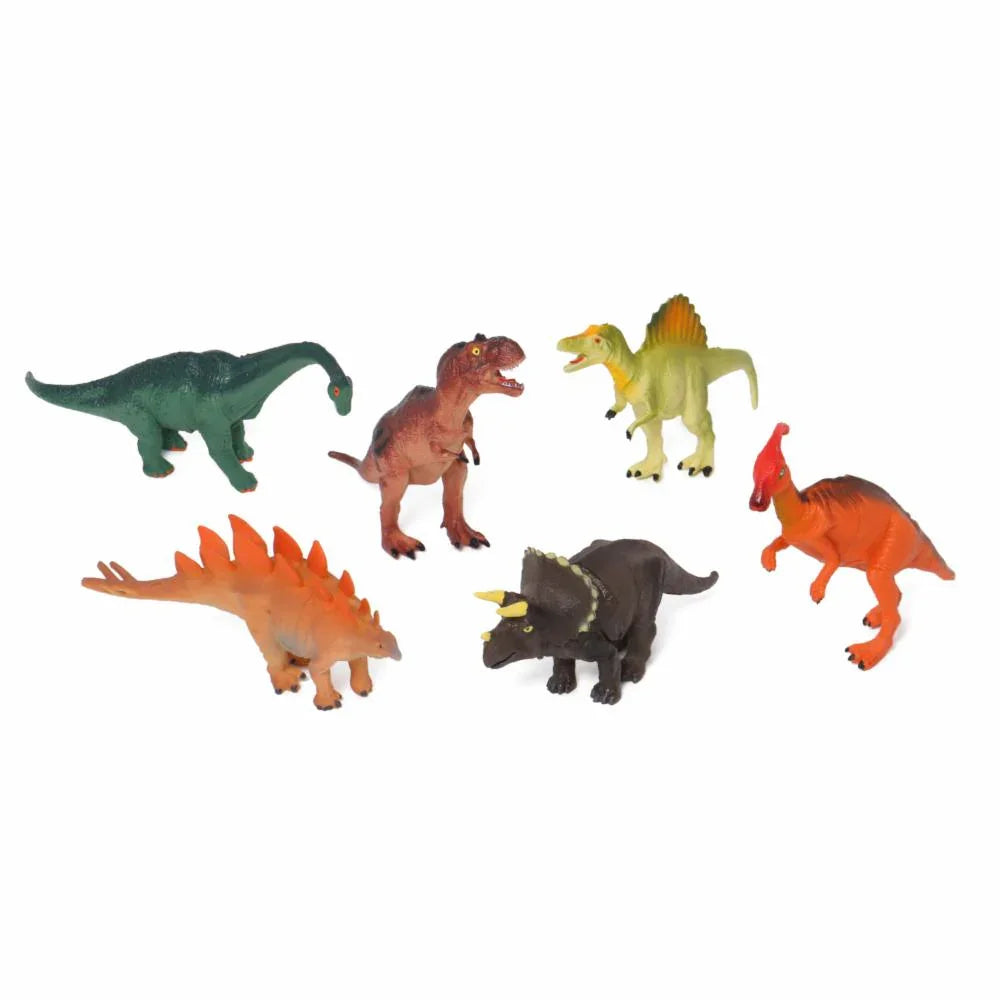 Animal Life Dinosaur World Dinosaurs - 6Pcs