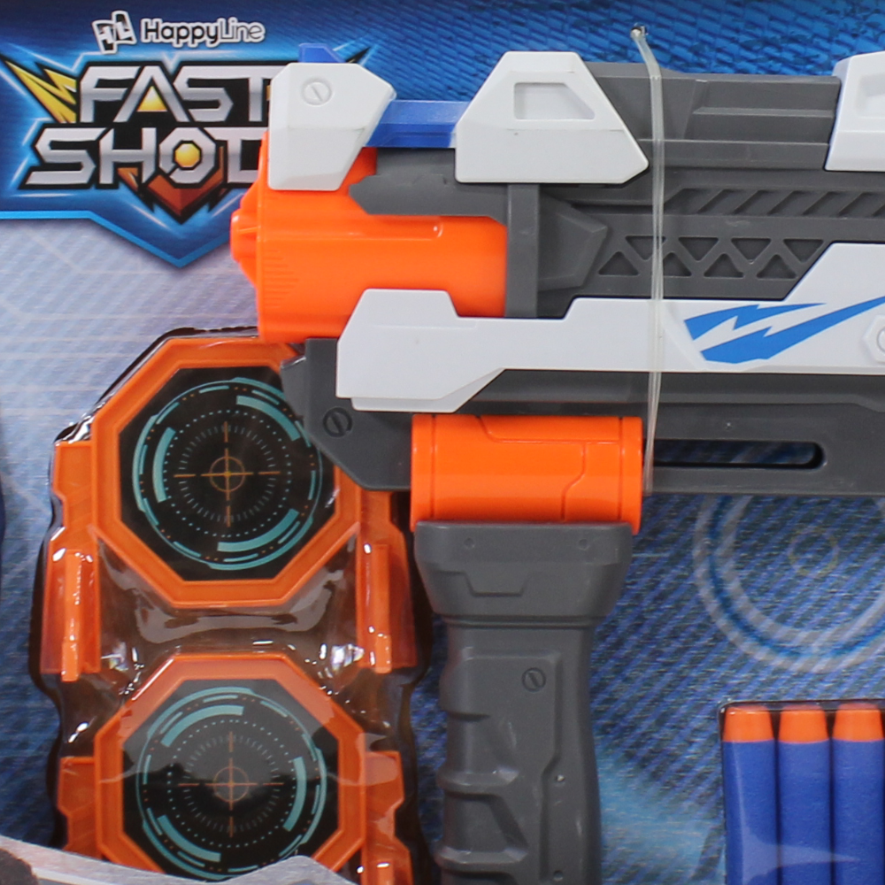 Fast Shots Foam Launcher – Ultimate Lamboa Blaster with 12 Darts