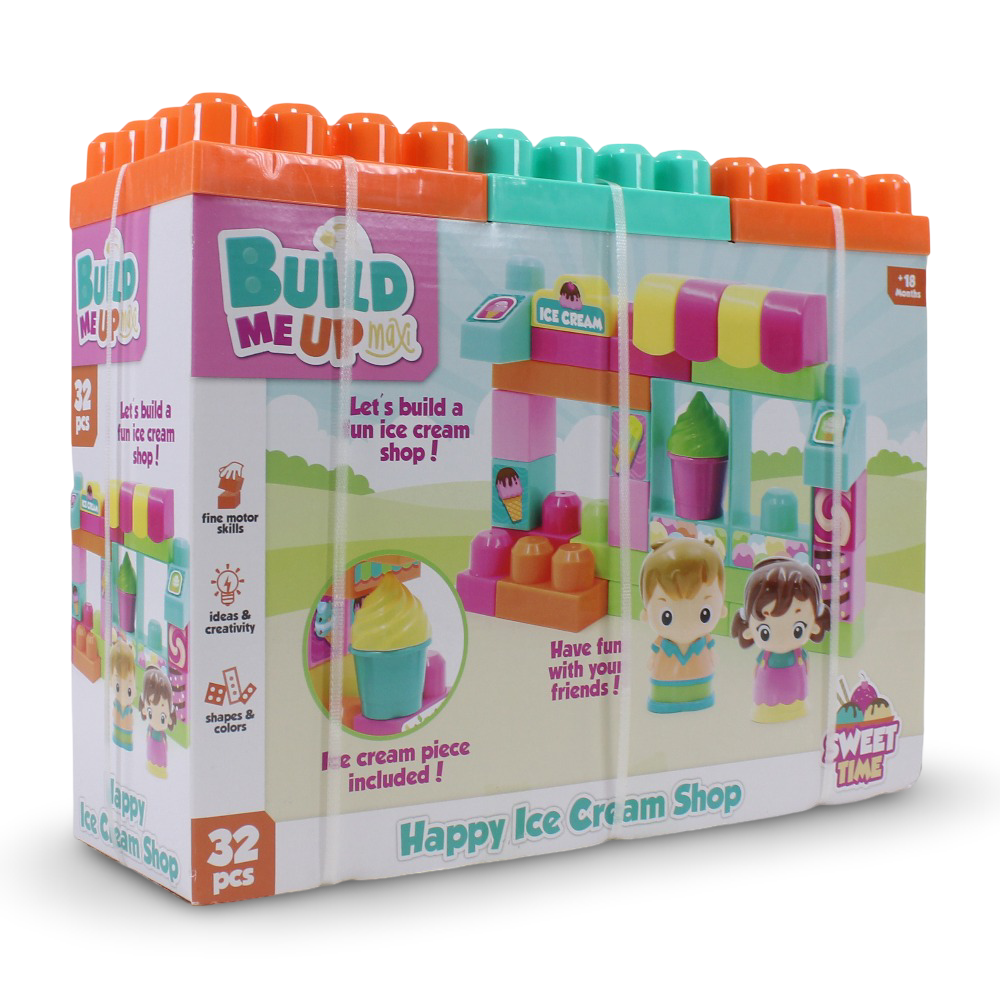 Build Me Up Max – Happy Ice Cream Shop (32 Pieces)
