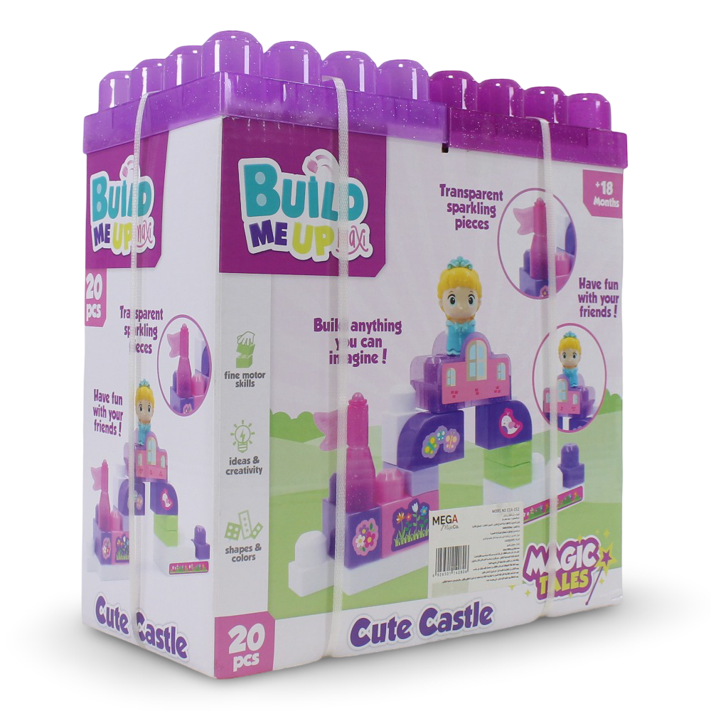 Build Me Up Max – Cute Castle (20 Pieces)