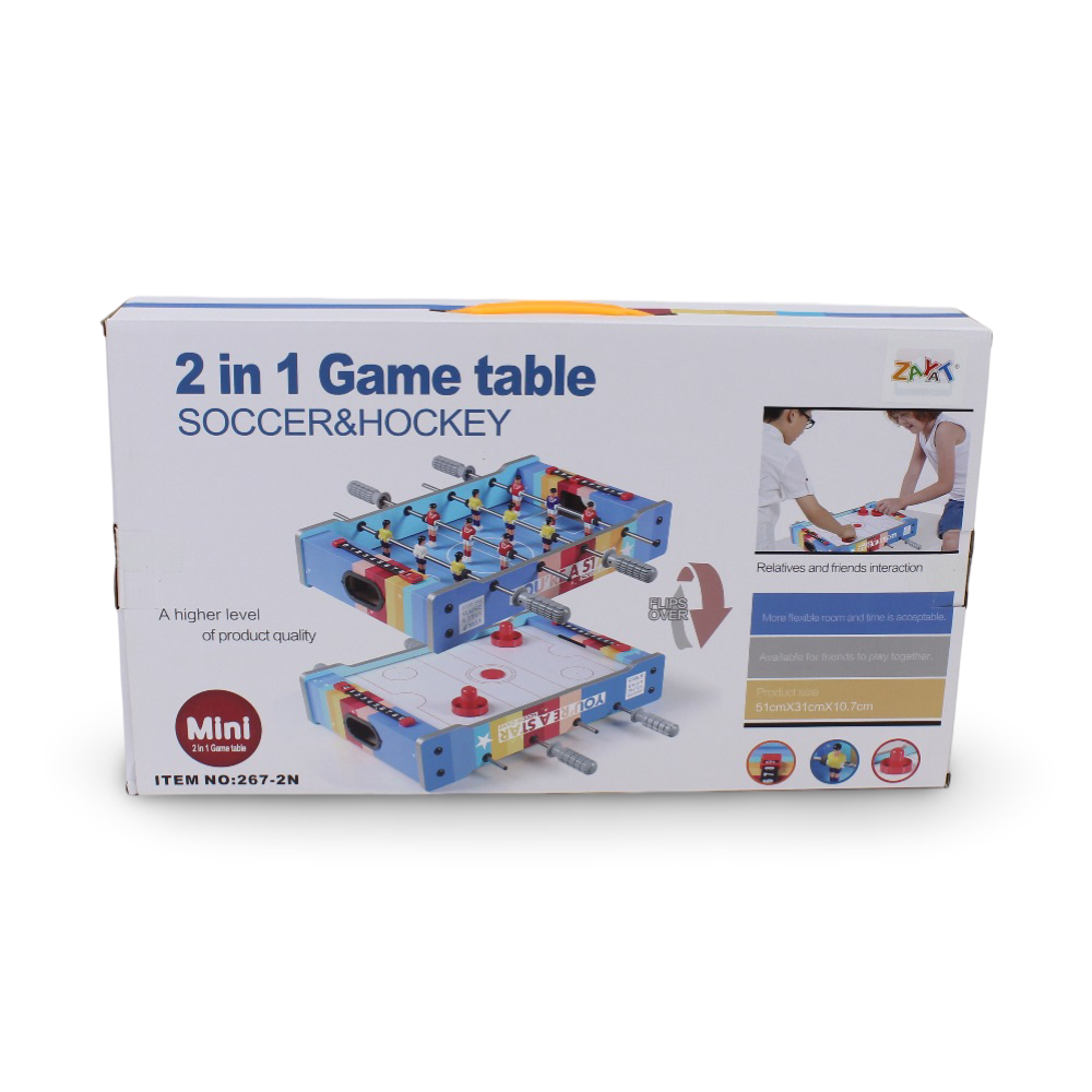 Game Table 2 in 1 Soccer and Hockey