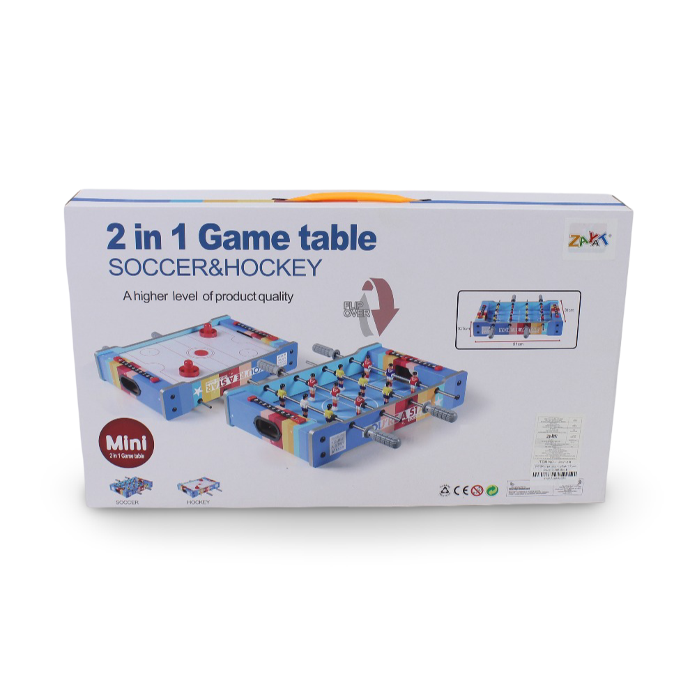 Game Table 2 in 1 Soccer and Hockey