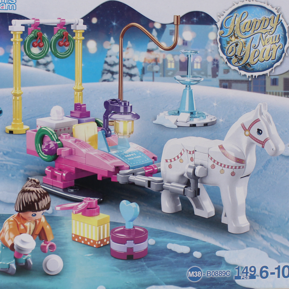 Sluban Girls Dream New Year Building Blocks Set - 149 Pcs