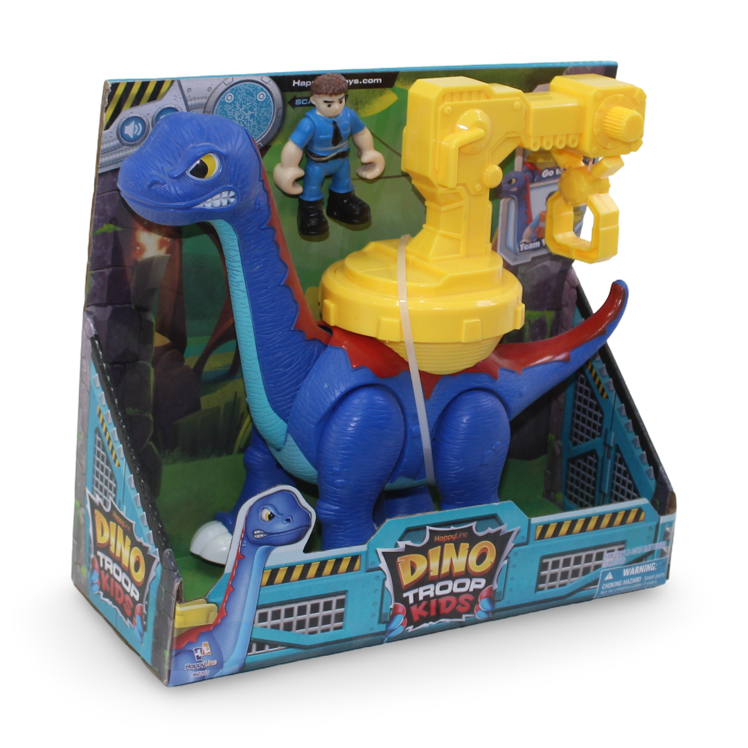 Happy Line Dino Troop Kids Brontosaurus with Sound - Toys
