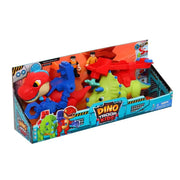 Happy Line Dino Troop Kids Triceraptor and T-Rex with Sound