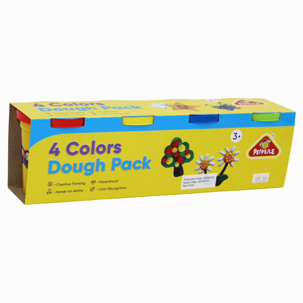 4 Colors Dough Pack