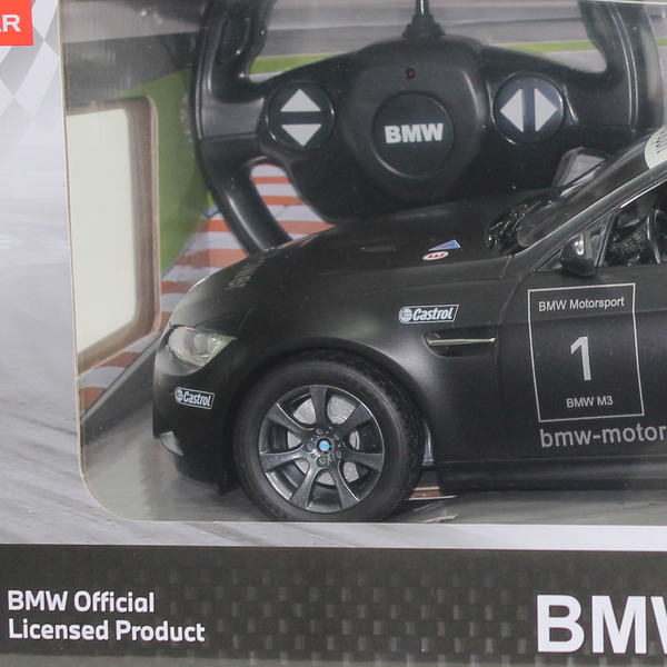 Rastar 1:14 Scale RC BMW M3 – Black
