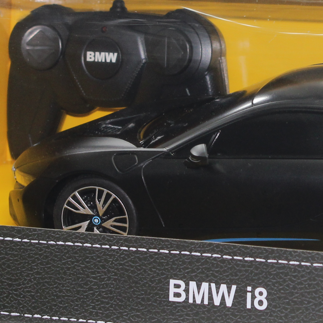 Rastar 1:18 Scale RC BMW i8 Car – Black