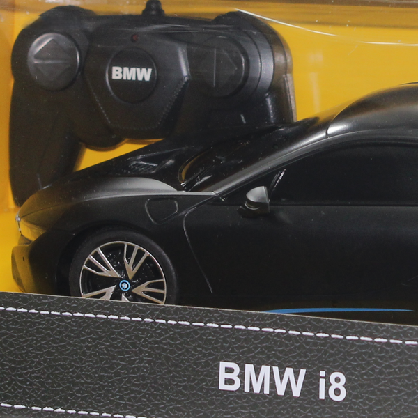 Rastar 1:18 Scale RC BMW i8 Car – Black