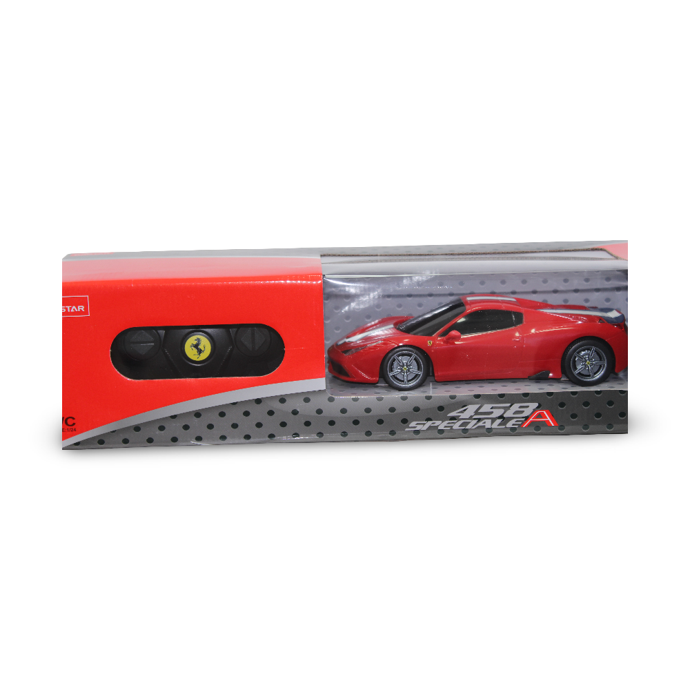 Rastar Remote-Control 1:24 Scale Ferrari 458 Italia Toy Car