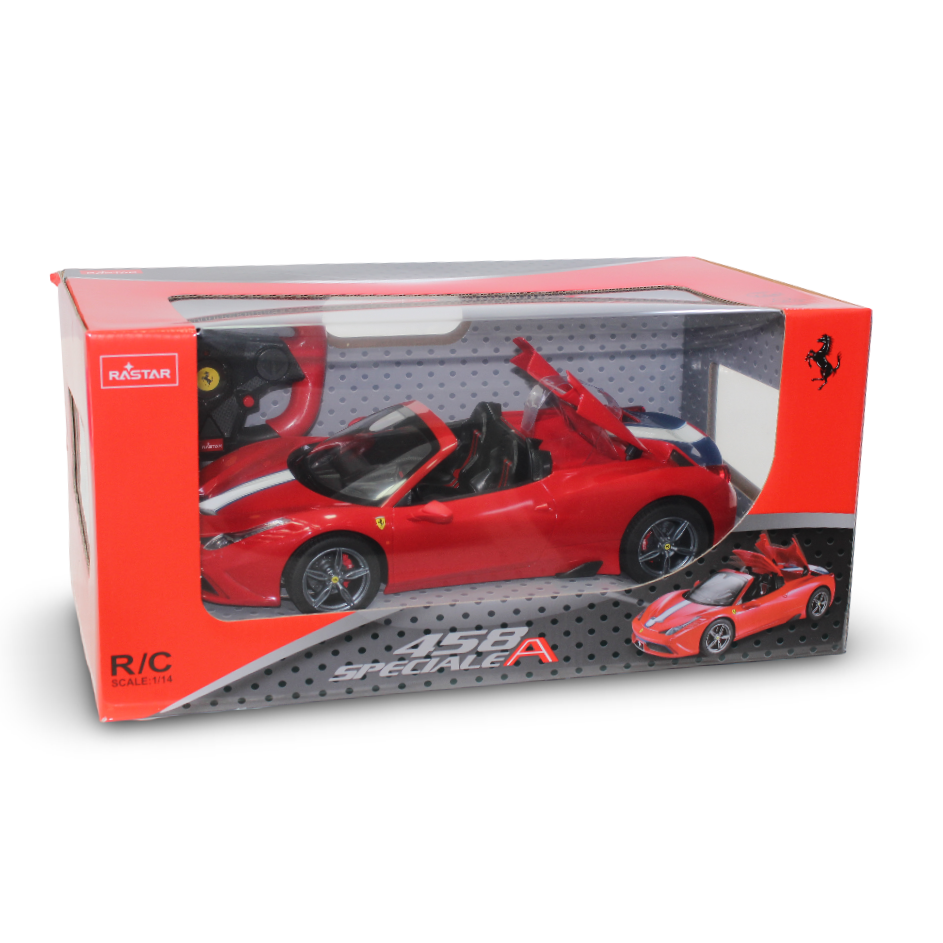Rastar Ferrari 458 Speciale 1:14 Scale Remote Control Toy Car