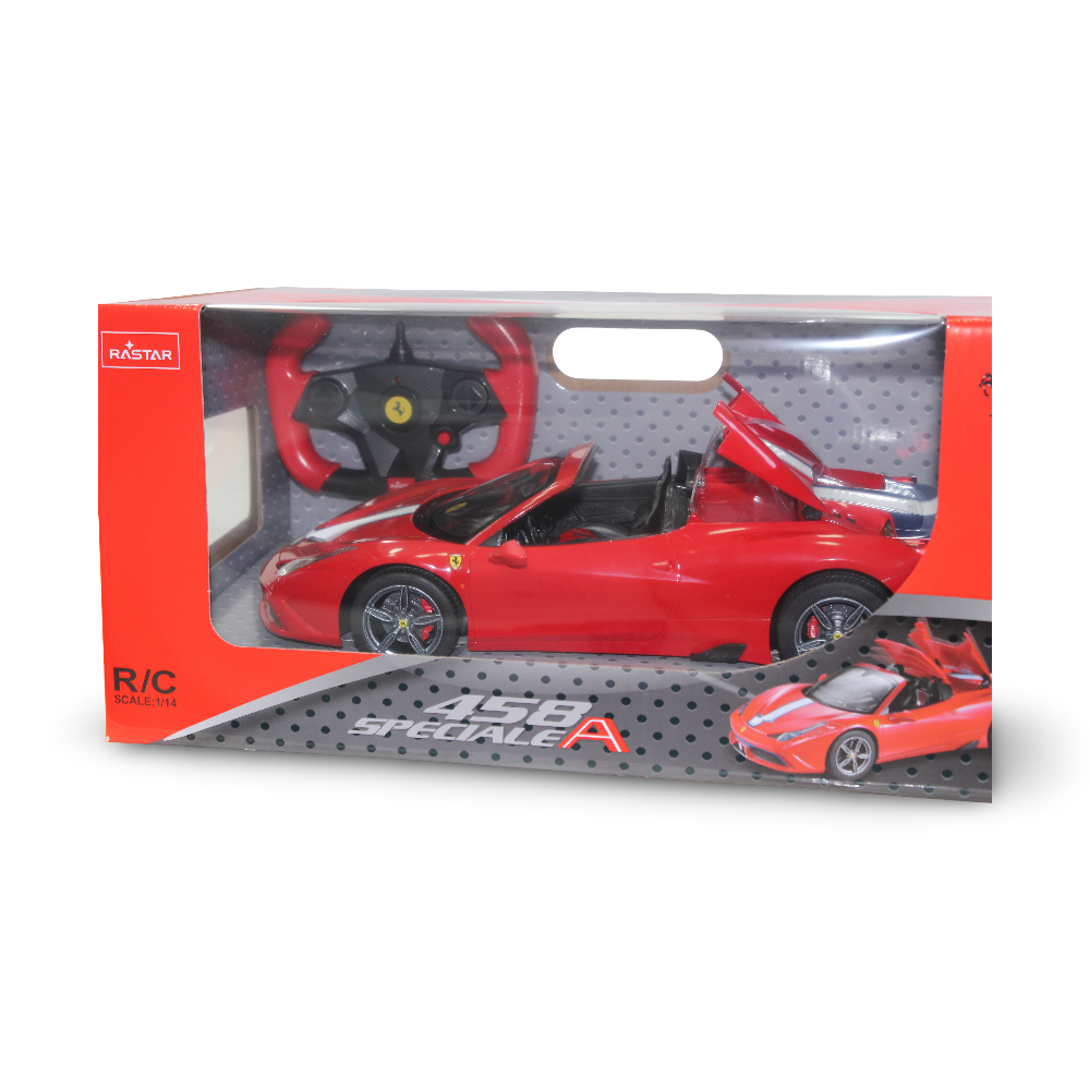 Rastar Ferrari 458 Speciale 1:14 Scale Remote Control Toy Car