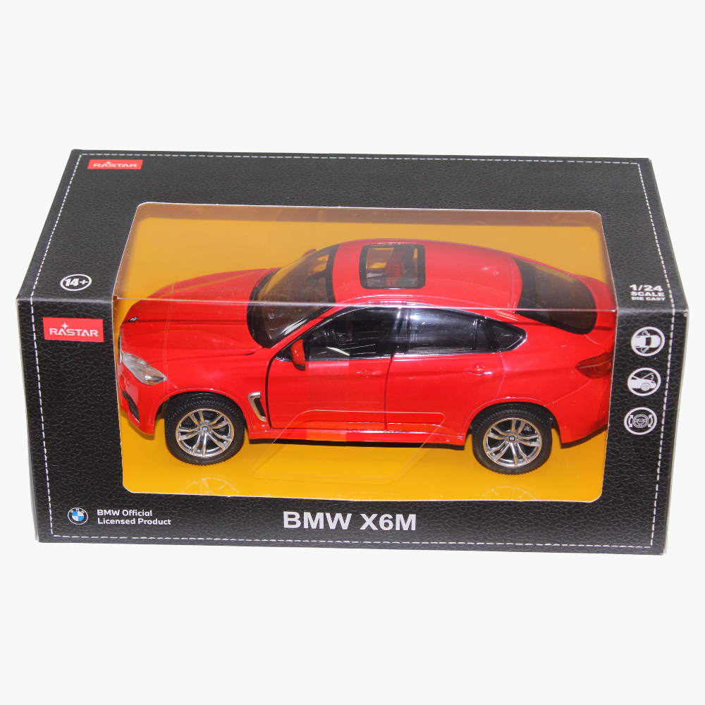 BMW X6M Die-Cast Car - Red