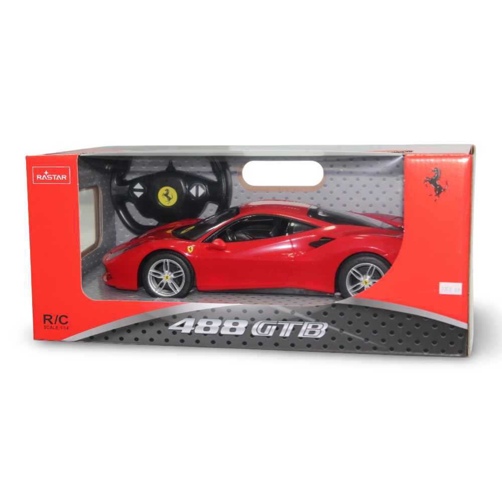 Rastar Remote Control Car Ferrari 488 GTB - Toys