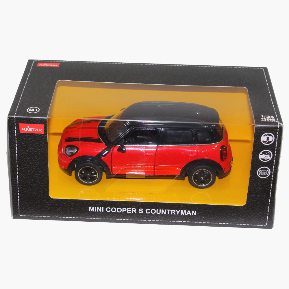 Mini Cooper S Countryman Die-Cast Car - Red