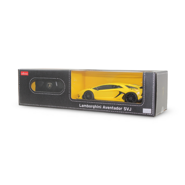 Rastar 1:24 Scale RC Lamborghini Aventador SVJ – Yellow