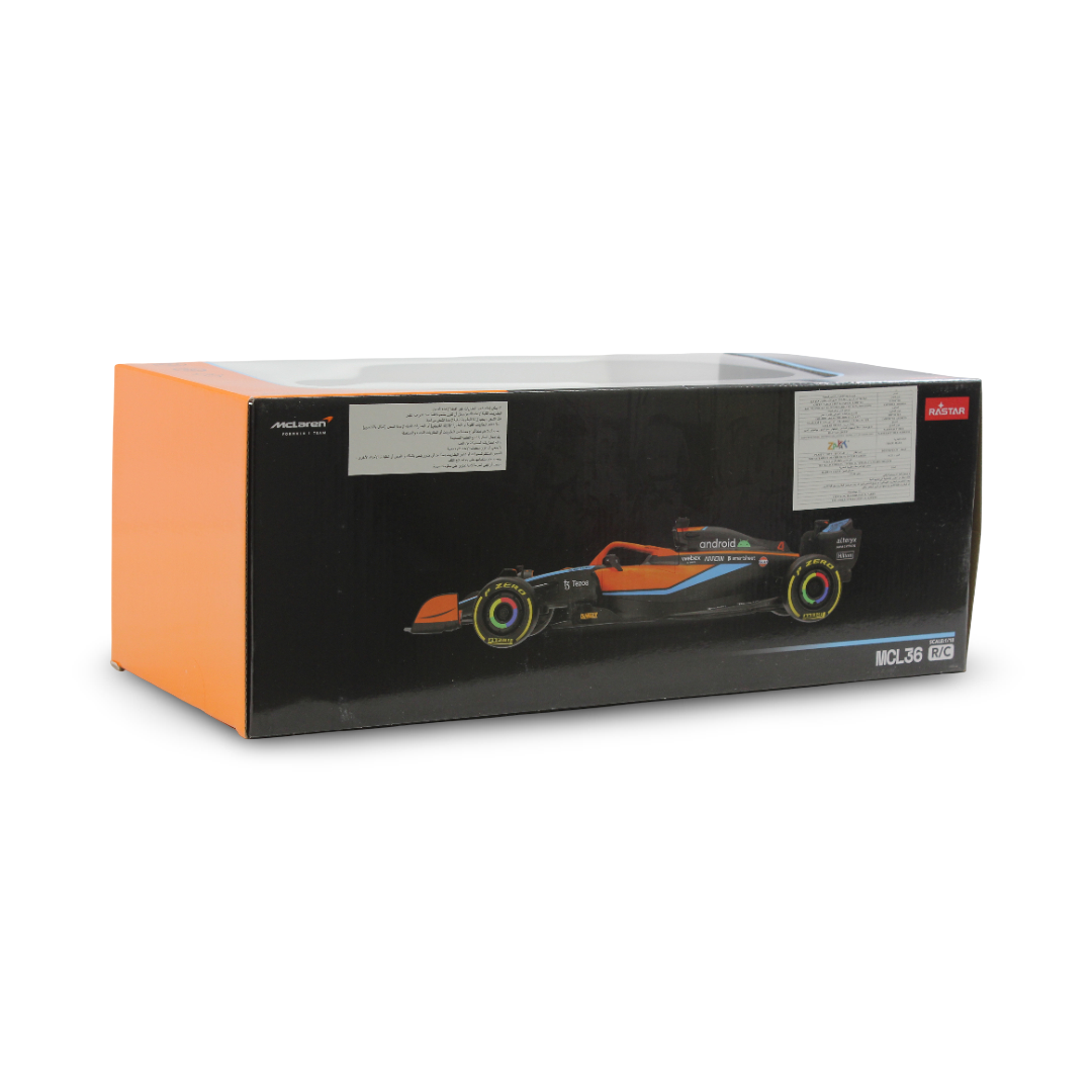 Rastar 1:18 Scale RC Car Mclaren F1 MCL36 1:18