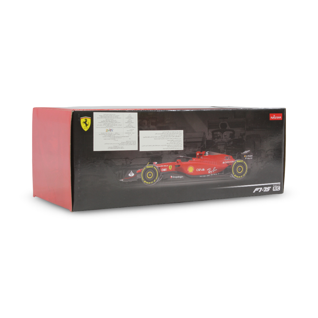 Rastar 1:18 Scale RC Ferrari F1-75 – Red
