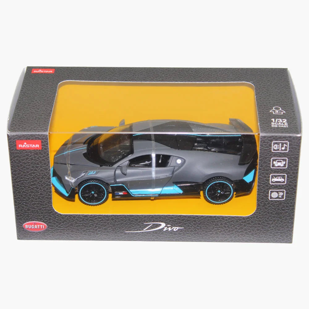 Bugatti Divo Die-Cast Car - Grey - Toys - Rastar