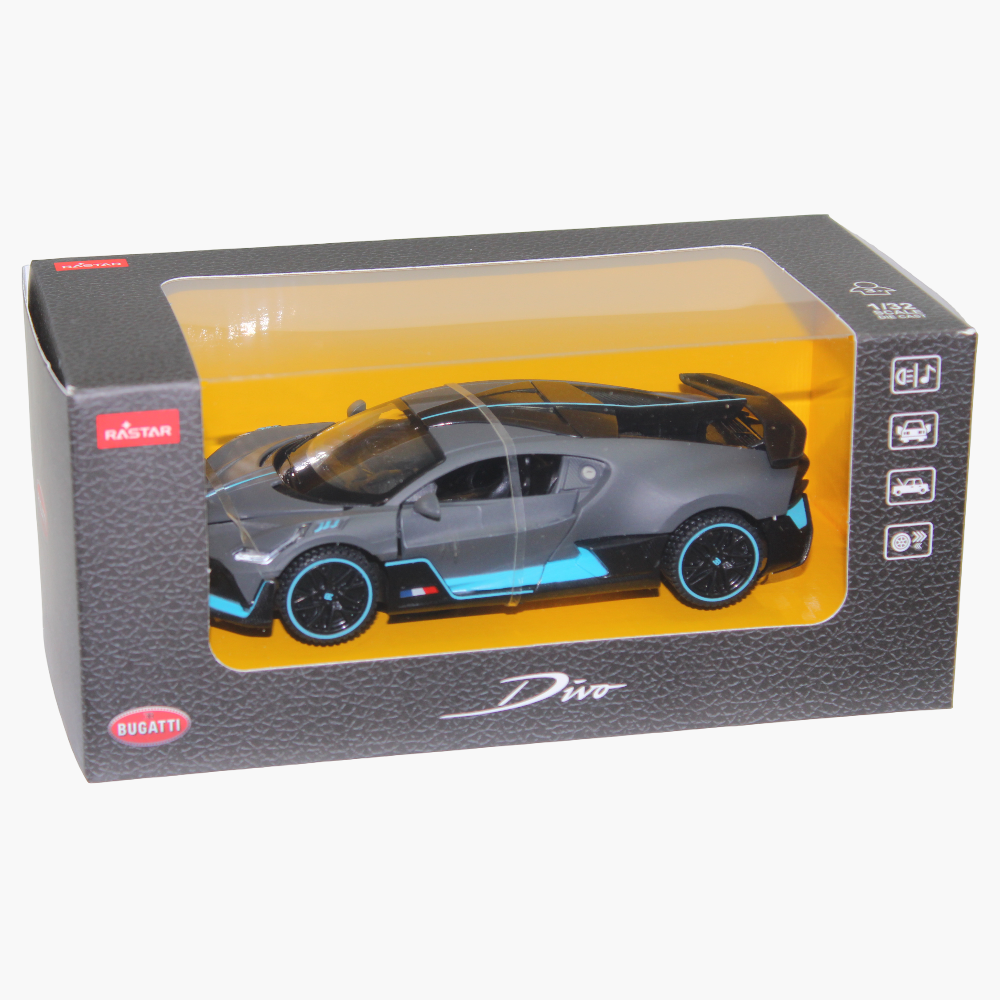 Bugatti Divo Die-Cast Car - Grey