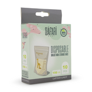 Safari Baby Breast Milk Storage Bags 150ml – Pack of 10