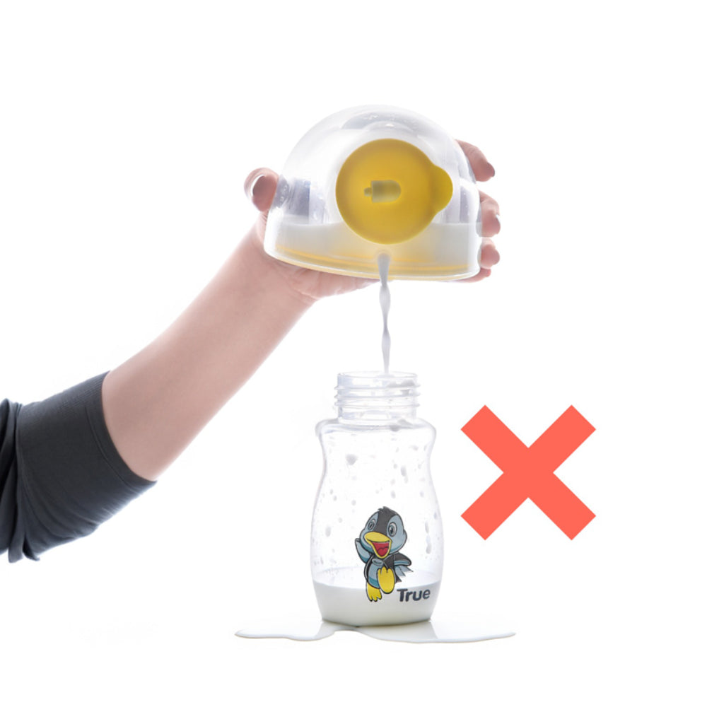 True Gold Wearable Double Electric Breast Pump - 4 Modes & 9 Suction Levels