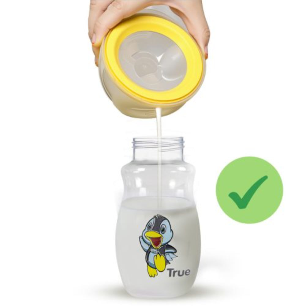 True Gold Wearable Double Electric Breast Pump - 4 Modes & 9 Suction Levels