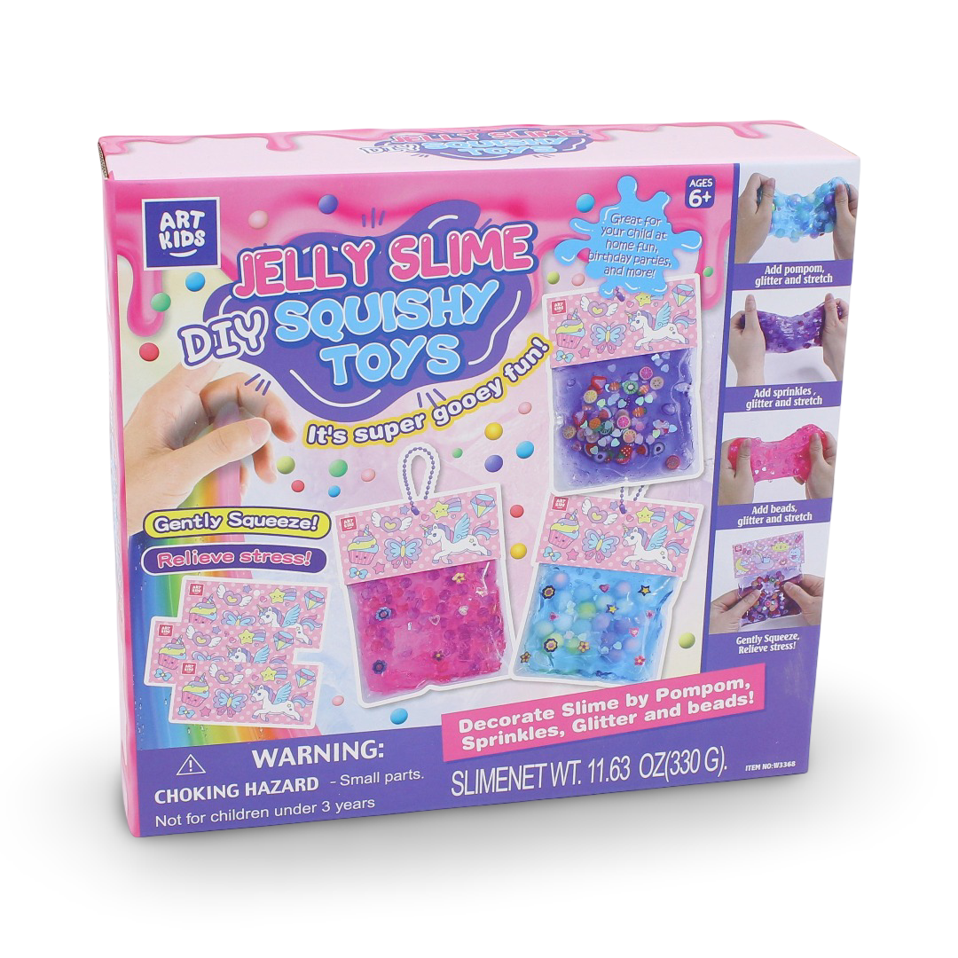 Art Kids Jelly Slime DIY Squishy Toy Set
