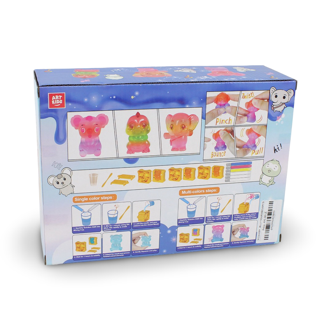 Art Kids DIY Jelly Squishies Kit