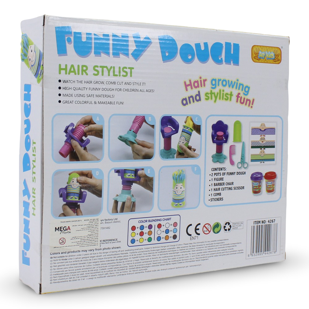 Art Kids Funny Dough Hair Stylist
