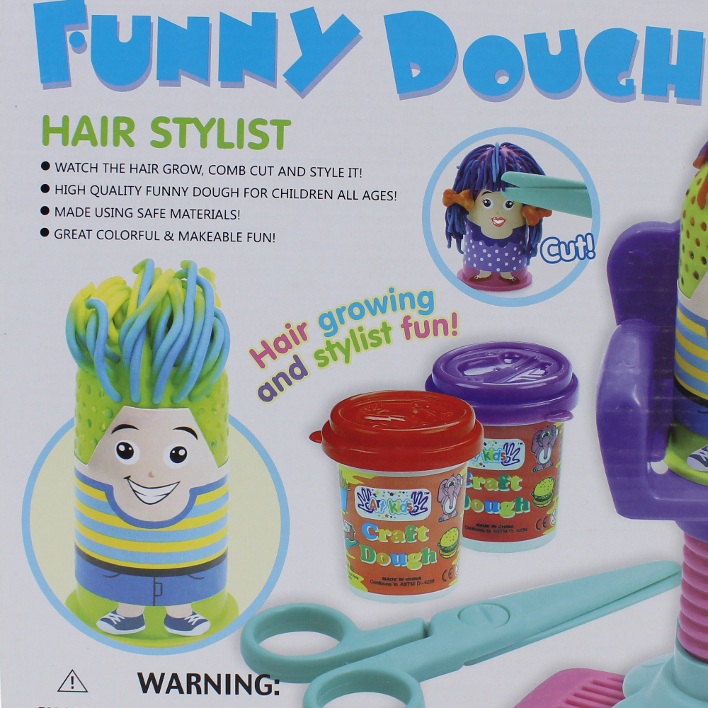 Art Kids Funny Dough Hair Stylist