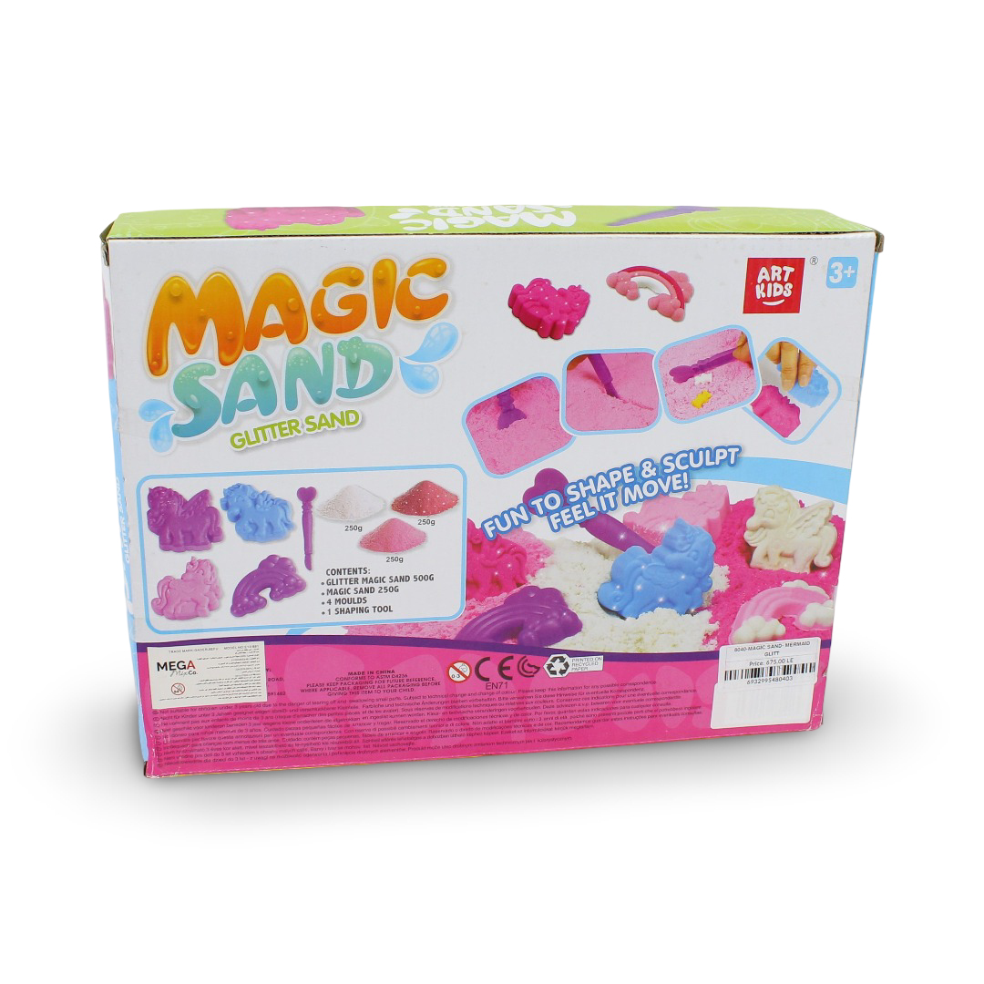 Craze Magic Sand Unicorn Playset – Mermaid Glitter