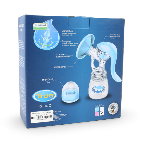 True Gold Manual Breast Pump