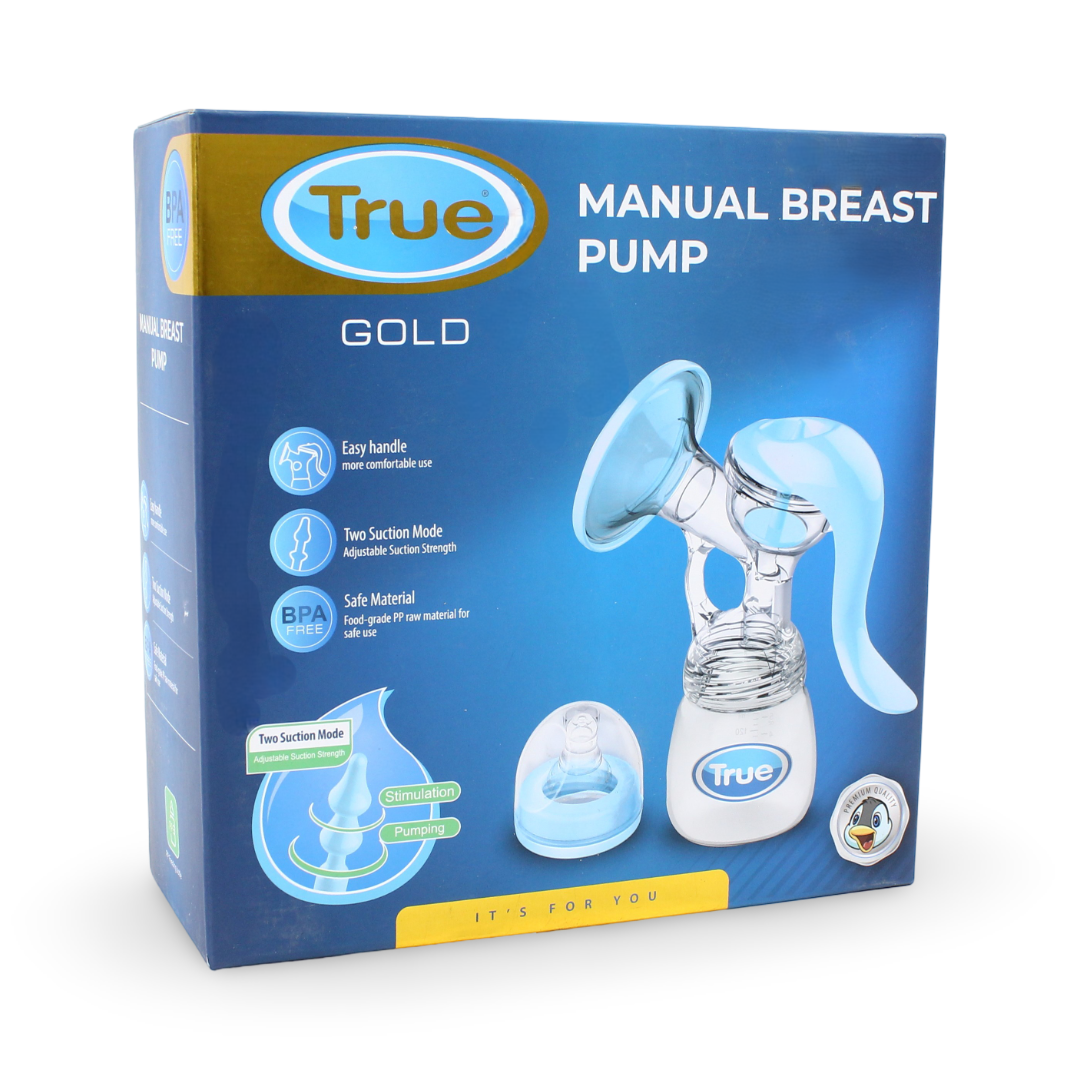 True Gold Manual Breast Pump